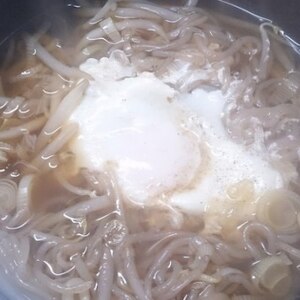 ただの醤油ラーメンスープですけどね☆